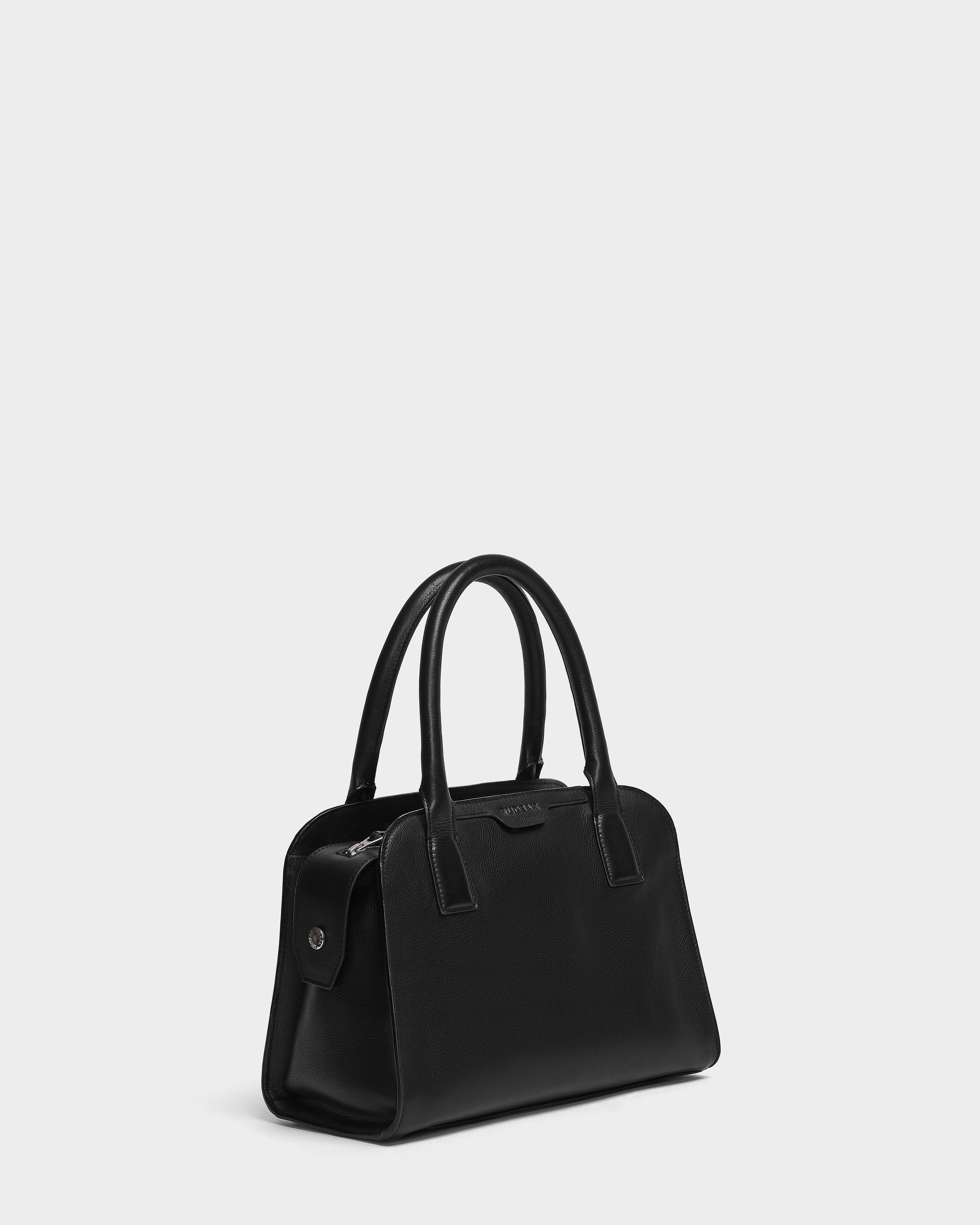 YASMINA 8324527 Black Women's Fashion Handbag - Stylish & Durable for Work, Travel & Everyday Use