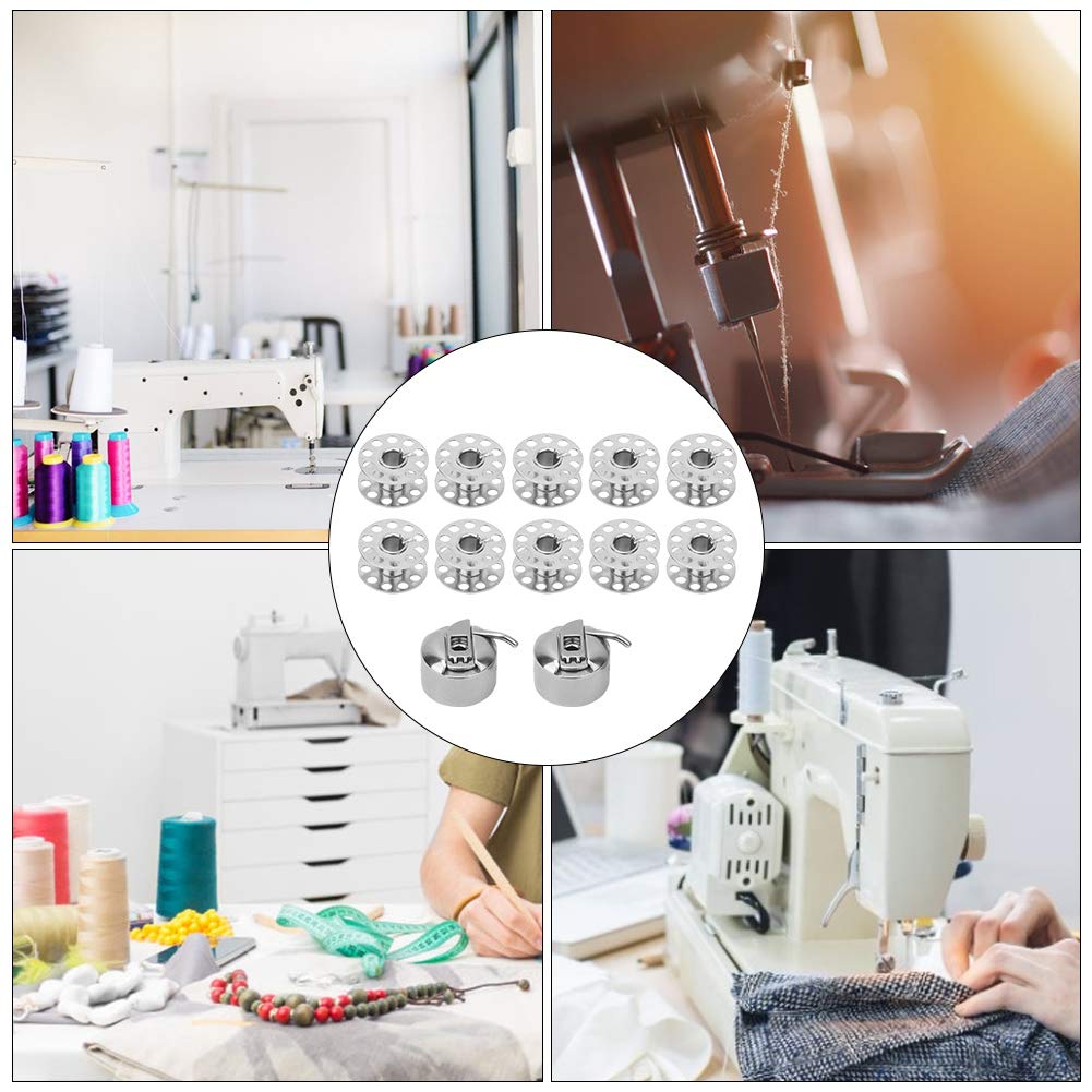 Premium Sewing Machine Bobbin Case Set - Universal Bobbin Holder & Accessories for Household & Craft Sewing | Perfect for Quilting, Dressmaking & DIY Projects