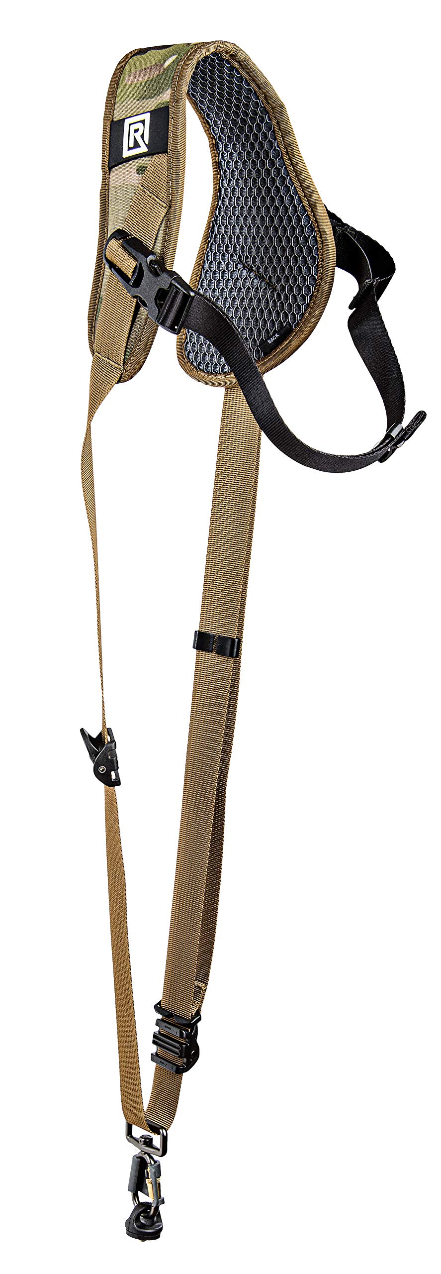 BLACKRAPID Sport X Multi-Terrain Camera Sling Strap - Original Ergonomic Design for DSLR, SLR & Mirrorless Cameras - Perfect for Hiking, Travel & Outdoor Photography