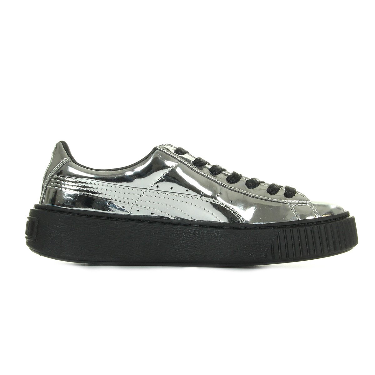 Puma Basket Platform Metallic Women's Sneakers - Stylish Comfort for Casual Wear, Gym & Everyday Fashion