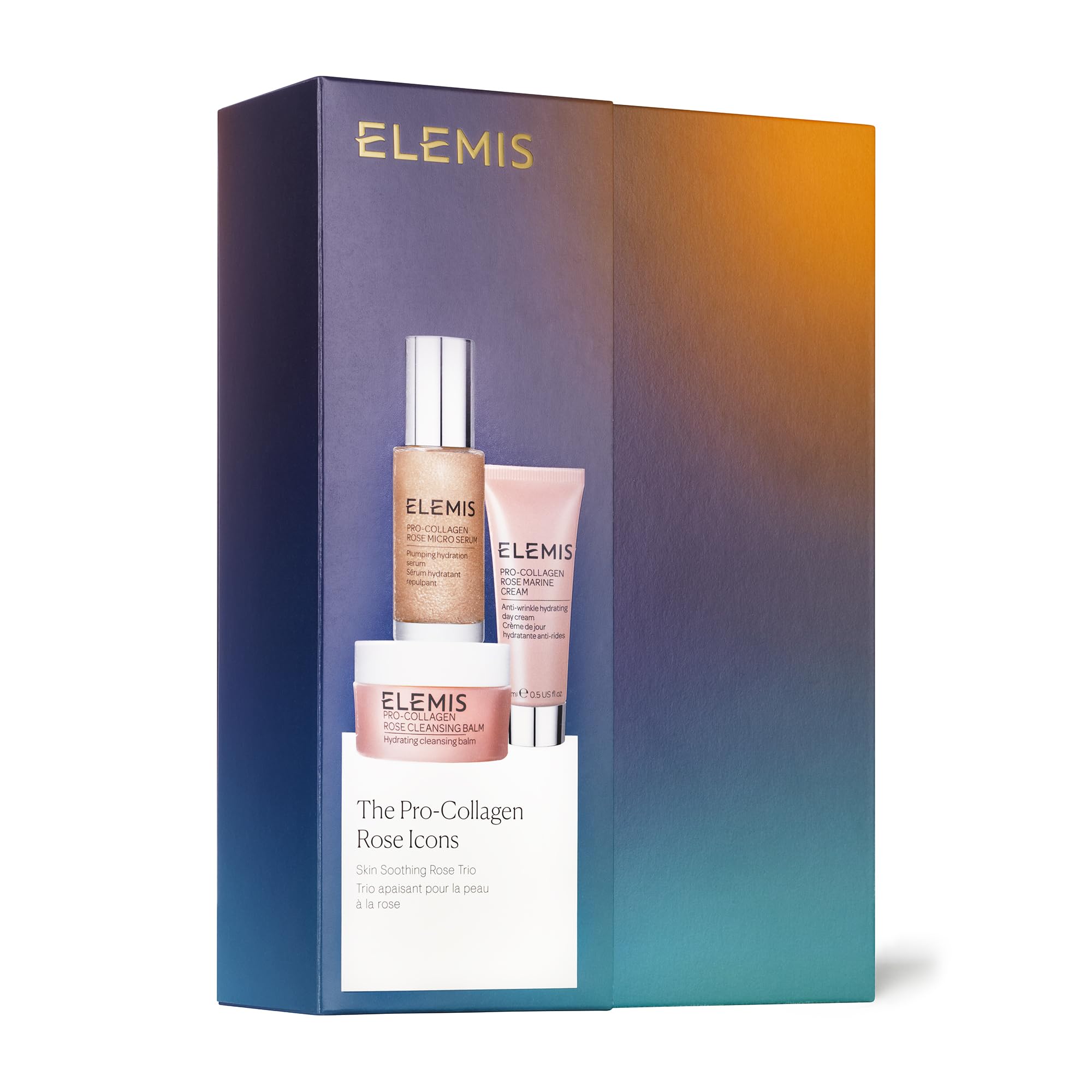 ELEMIS Pro-Collagen Rose Facial Cleanser - Plumping & Hydrating Skincare Set for Women | Anti-Aging Gift Set | Perfect for Holiday, Birthday & Self-Care Rituals