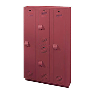 Bradley Lenox Heavy-Duty Solid Plastic Lockers - Secure Storage for Schools, Gyms & Offices | Durable & Waterproof Lockers for Personal Belongings
