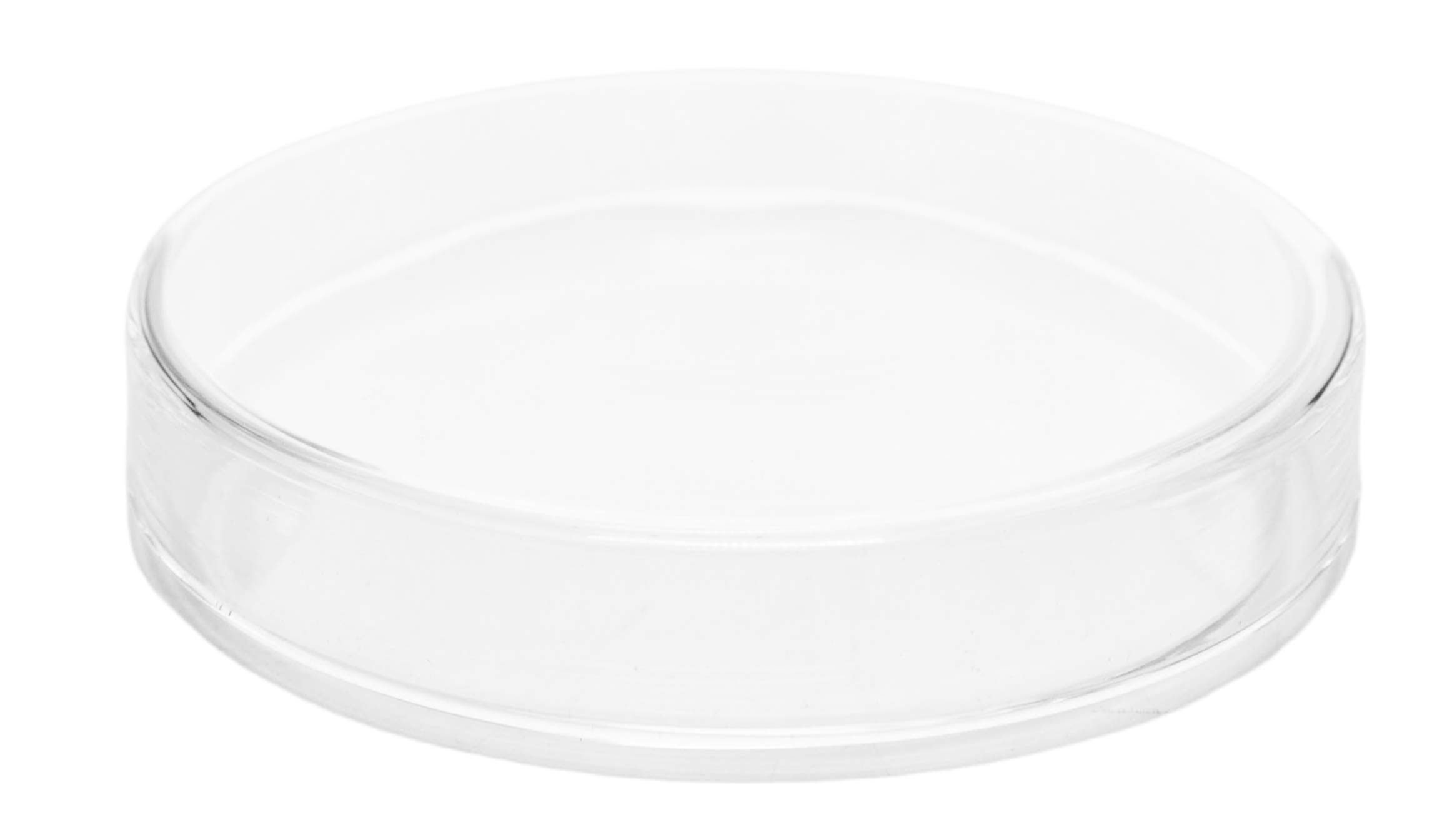 EISCO 90 x 15mm Soda Glass Petri Dish - Lab-Grade for Bacteria Culture, Science Experiments & Classroom Use