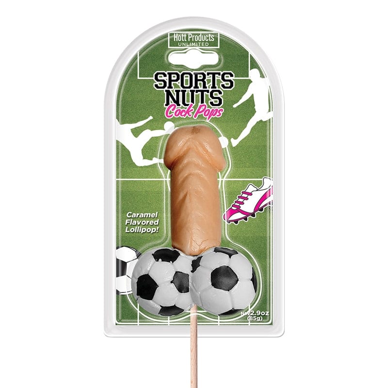 Sports Nuts Cock Pop Soccer Balls Caramel - Bulk Candy for Sports Events, Team Parties & Game Day Snacks - Perfect for Soccer Games, Birthday Celebrations & Office Treats