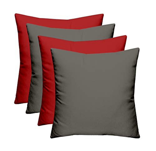 Grey/Gray + Red