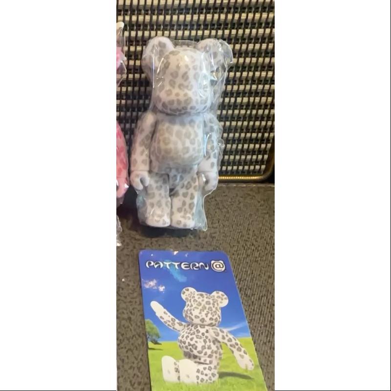Bearbrick Series 30 Secret CHEETAH FLOCKED 100% Collectible Art Toy - Limited Edition Japanese Vinyl Figure for Display & Home Decor