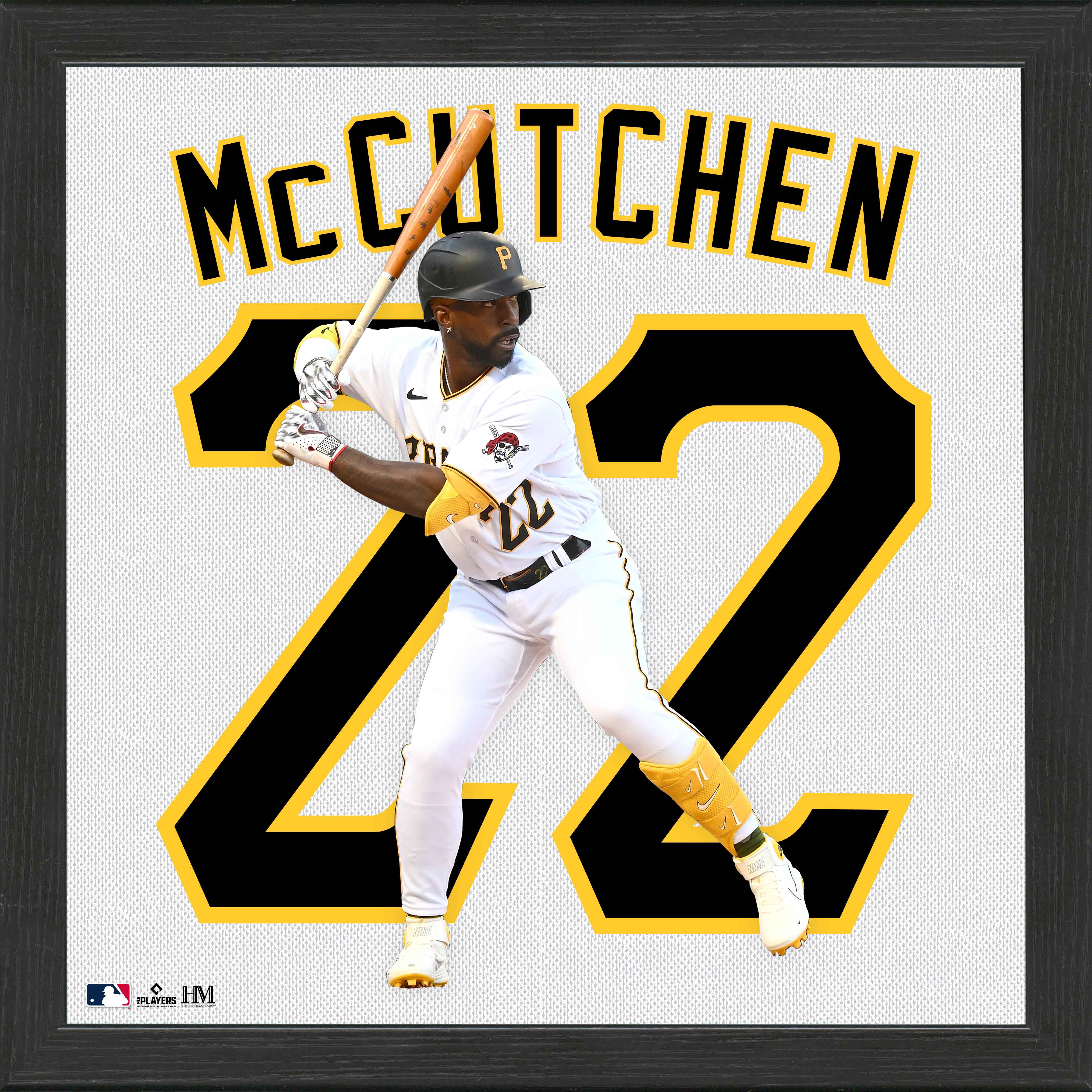 Andrew McCutchen Pittsburgh Pirates Authentic Baseball Jersey - IMPACT Frame for Fans & Collectors - Perfect for Game Day, Tailgating & Sports Memorabilia Display