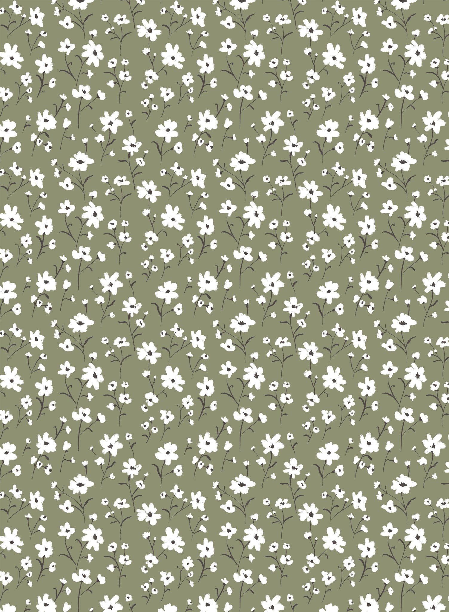 Premium Meadow Wallpaper - Nature-Inspired Floral Design for Living Room & Bedroom Decor | Peel & Stick Easy Installation