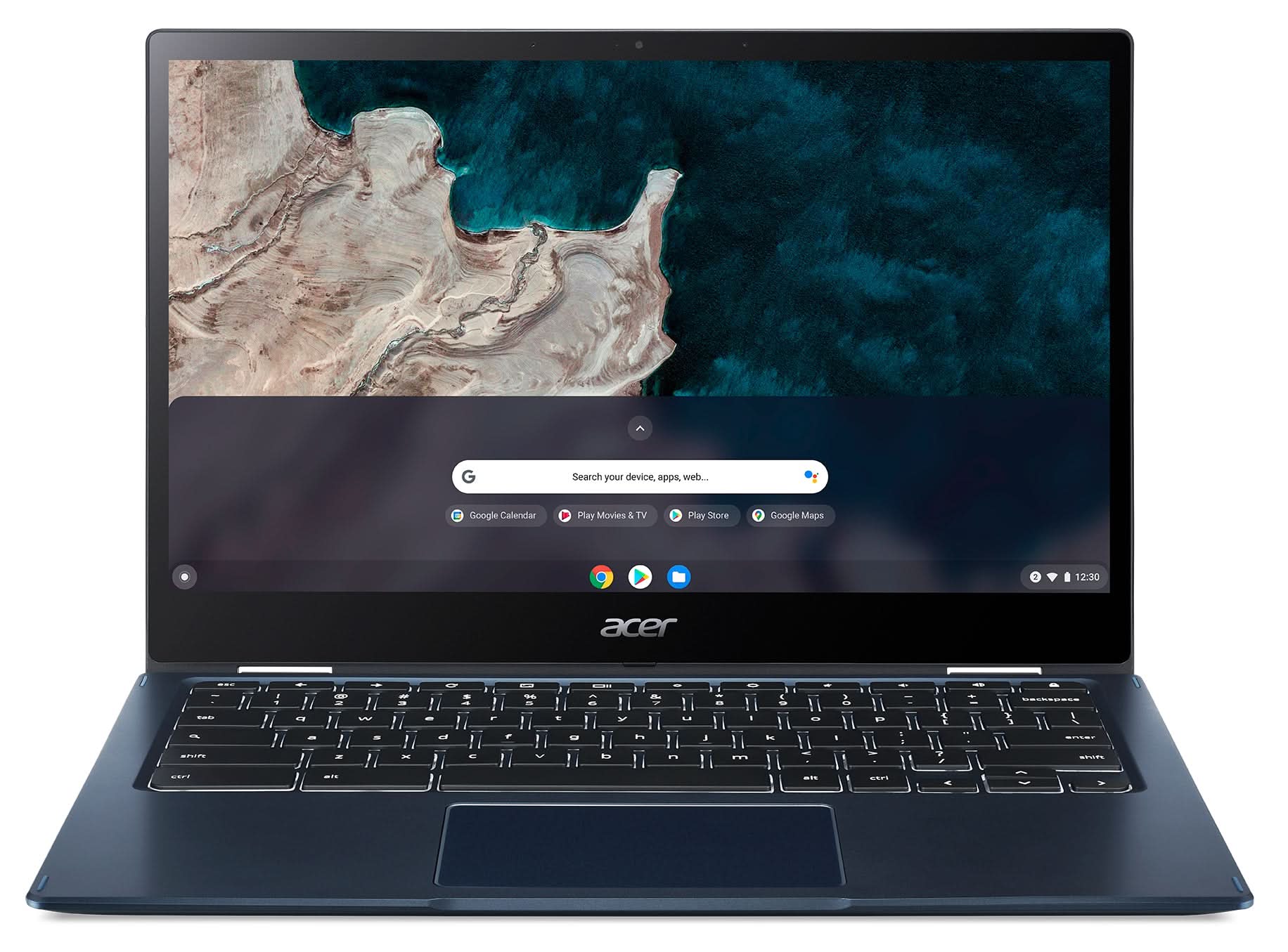 Acer Chromebook Spin 513 CP513 1H Convertible Laptop - Snapdragon 7c Gen 2, 8GB RAM, 64GB eMMC, 13.3