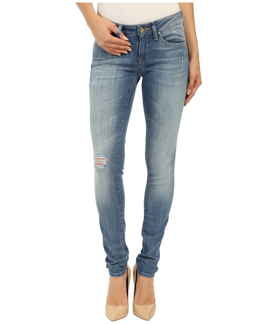 Mavi Women's Serena Lt Cloud Portland Jean - High Waist Slim Fit Stretch Denim Pants for Casual Wear & Everyday Outfits