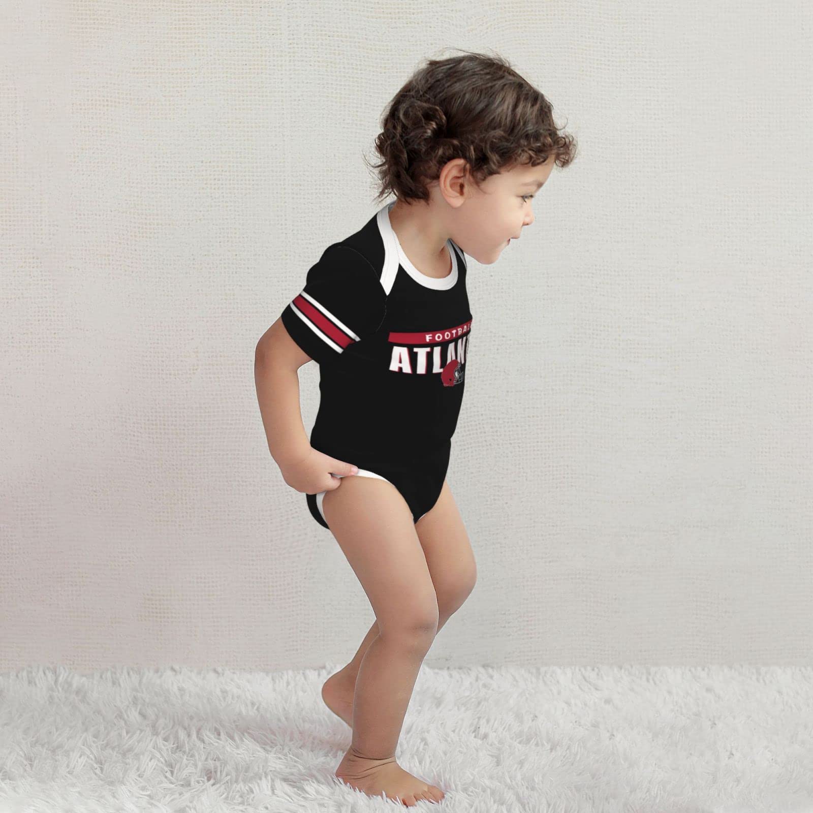 Custom Baby Clothes - 100% Cotton Personalized Baby Suit with Name & Number - Perfect for Newborn Gifts, Christening, Birthday Parties & Photo Shoots
