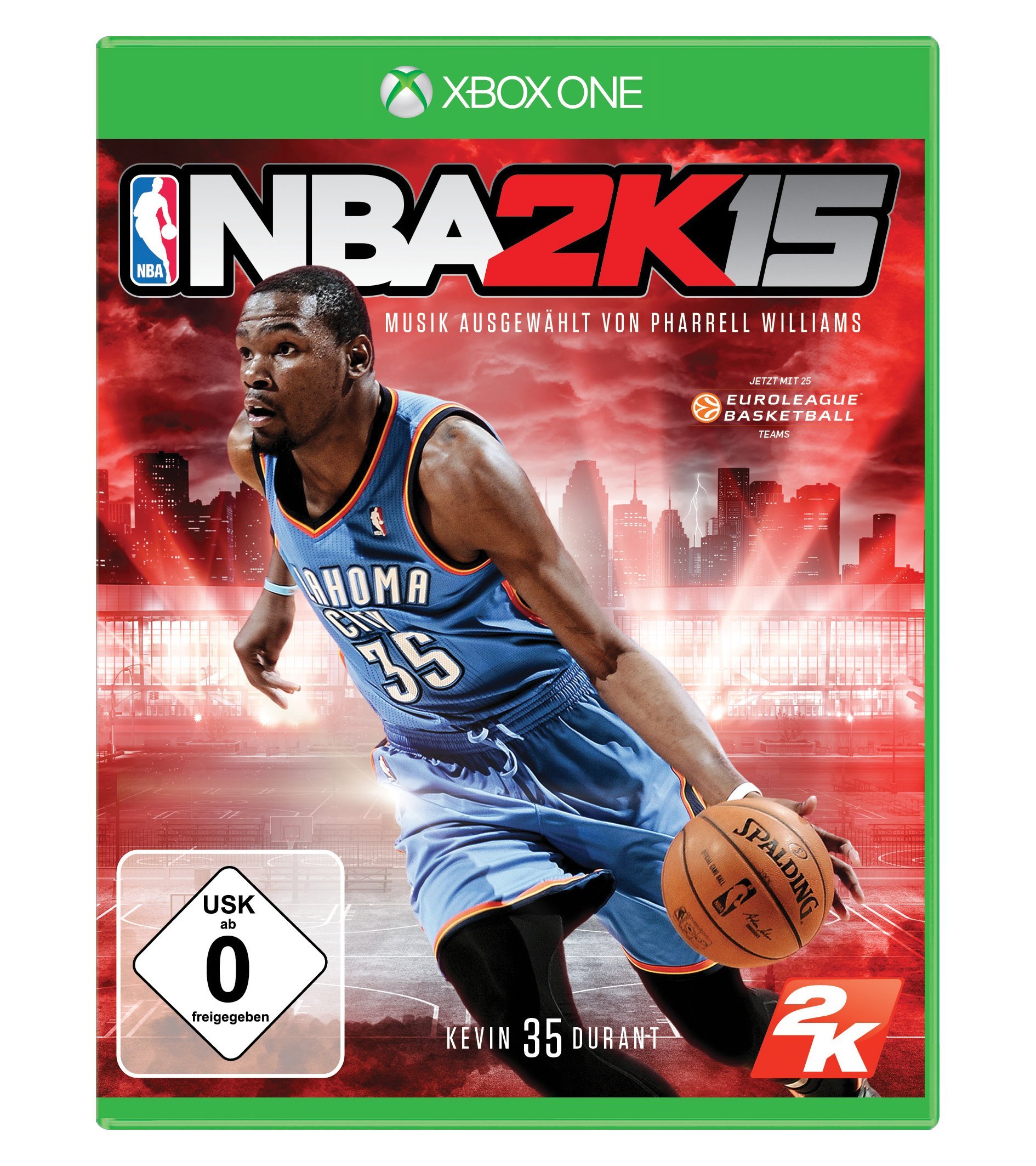 NBA 2K15 Xbox One Game - German Version | Official Basketball Simulation Video Game for Sports Fans | Perfect for Gaming Nights & NBA Enthusiasts