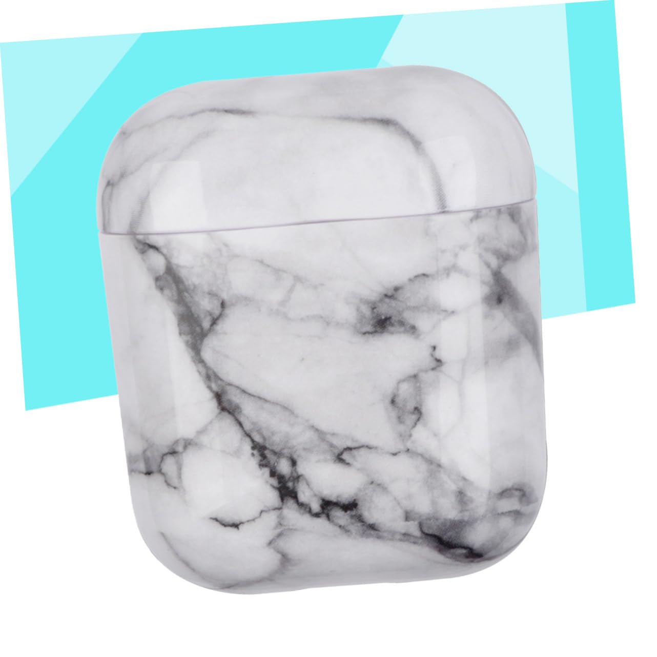 Gadpiparty Hard PC Earbuds Case - Protective Marble Headphone Box for AirPods, Wireless Earbuds - Perfect for Travel, Gym & Daily Storage