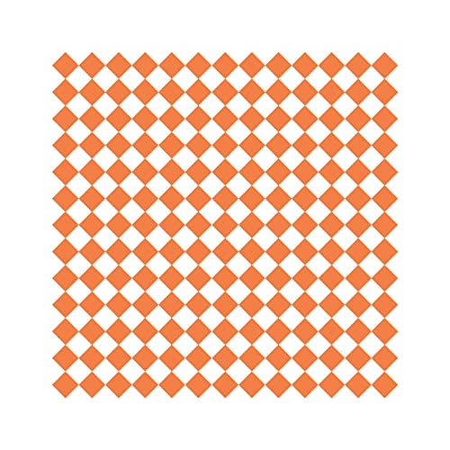 White with Orange Ink