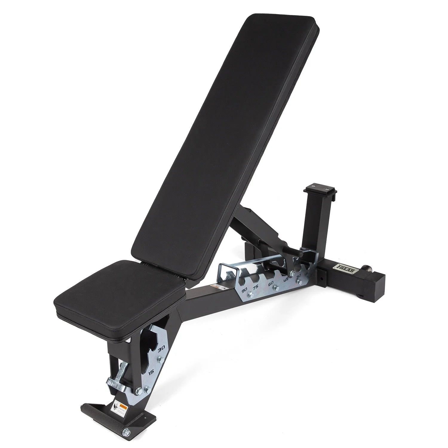 FITLAB Commercial Pro Series Adjustable Weight Bench for Strength Training - Heavy Duty Gym Equipment for Full Body Workout | Perfect for Home Gym & Commercial Fitness Centers