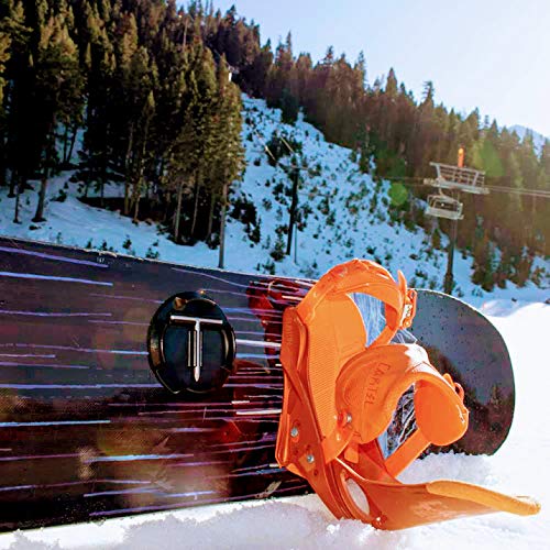 Anti-Slip Snowboard Stomp Pad with Built-in Multi-Tool Screwdriver - Non-Slip Traction Grip for Enhanced Control While Riding | Perfect for All-Mountain, Freestyle & Park Snowboarding