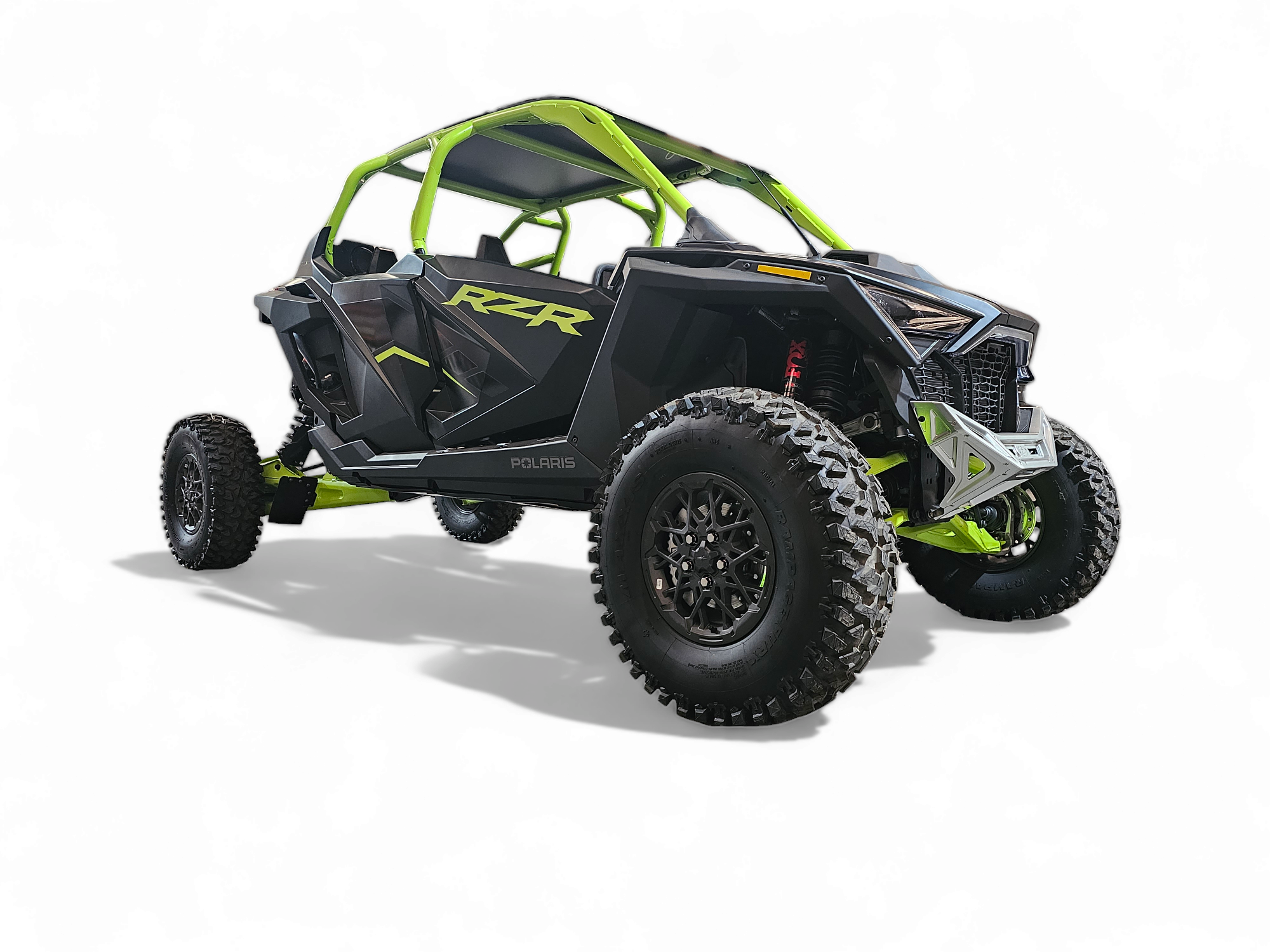2022-2025 Polaris RZR Pro R & Turbo R Machined Billet Front Winch Bumper (Clear Anodized) - Heavy-Duty Off-Road Protection for Trail Riding & Rock Crawling - FWB610031