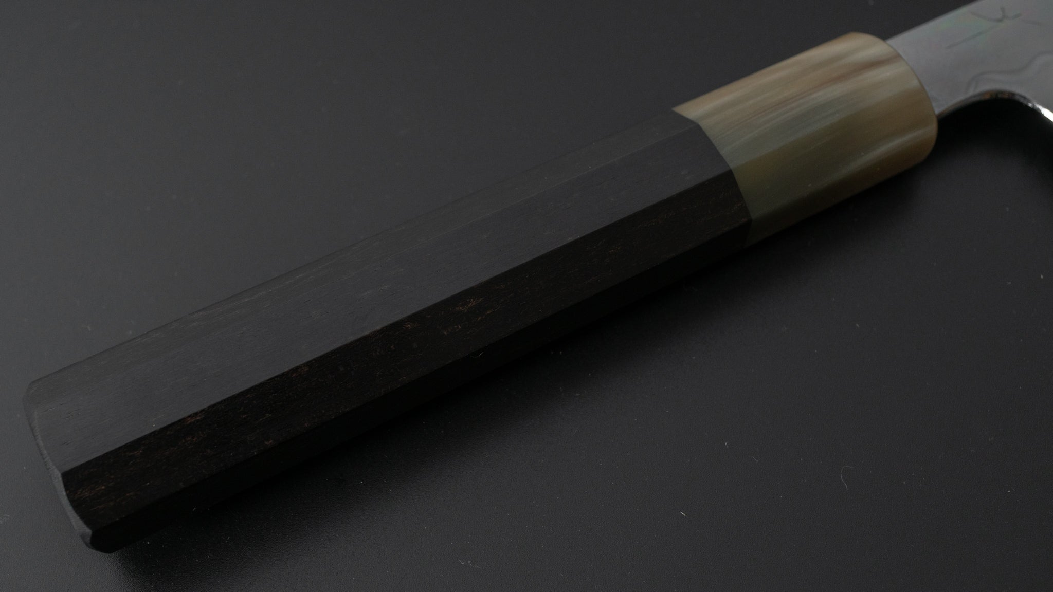 Hitohira Togashi Yohei White #2 Fuji Mizu Honyaki Gyuto 240mm Japanese Chef Knife with Taihei Ebony Handle & Saya - Premium Kitchen Knife for Professional Chefs & Home Cooking Enthusiasts