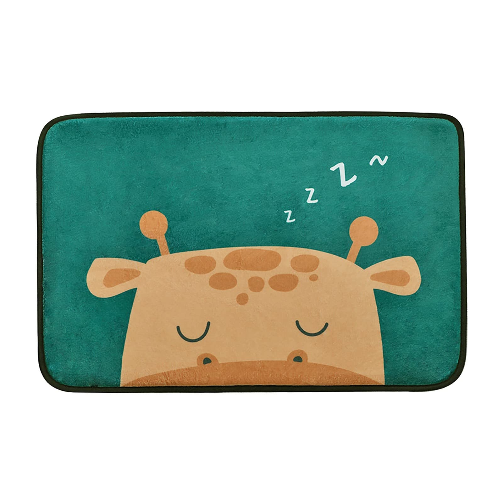 LOYE Super Absorbent Bath Mat - Cute Cartoon Non-Slip Floor Mat for Bathroom & Toilet Entrance | Quick-Drying, Anti-Slip Household Bathroom Accessories | Perfect for Small Spaces, Over Toilet Storage & Wet Area Safety (Size B, One Size) - Ideal for Kids' Bathrooms, Apartment Living & Spa-Style Decor