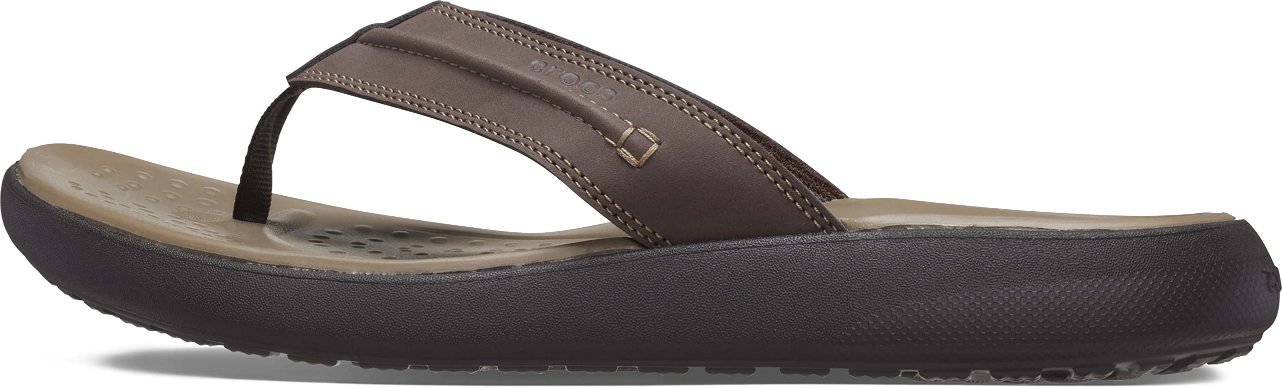 Crocs Men's Yukon Vista II Flip Flops - Comfortable Outdoor Sandals for Beach, Pool & Casual Wear - Lightweight & Waterproof Summer Shoes
