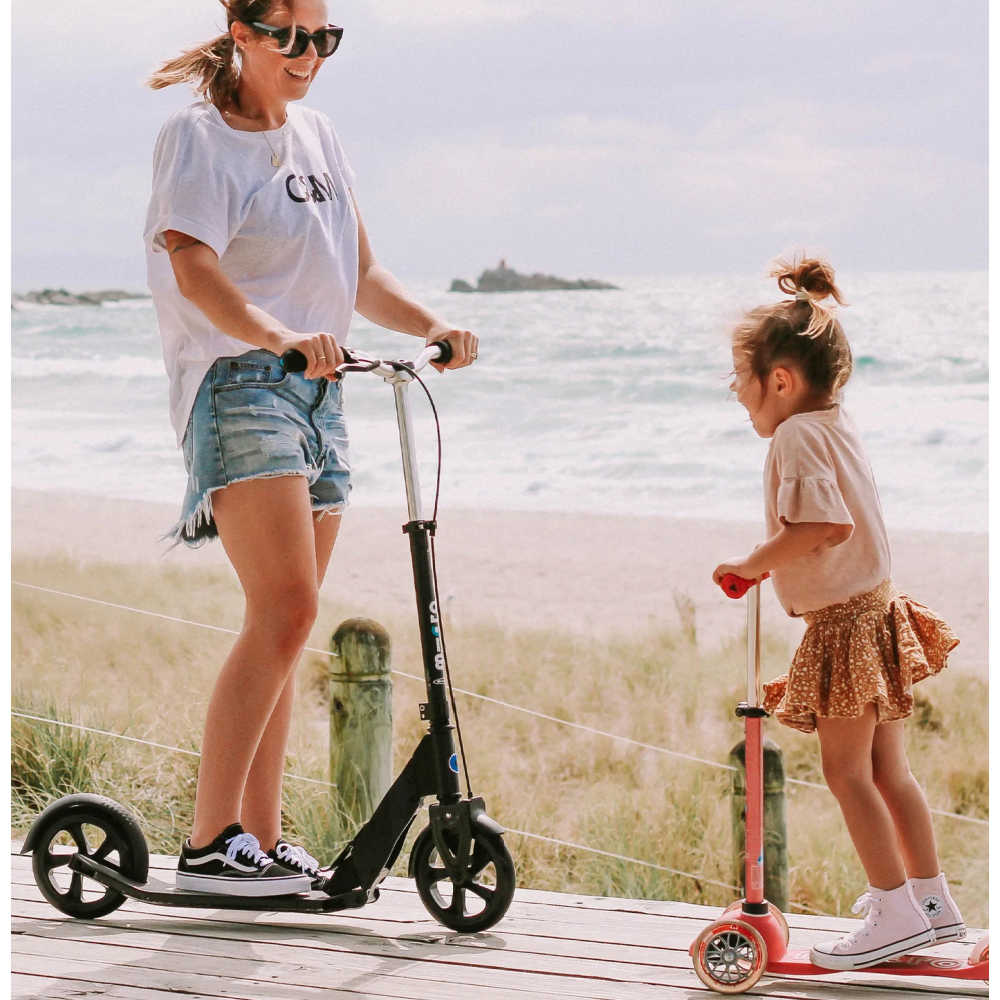 Micro Downtown Black Scooter - Lightweight & Foldable Electric Scooter for Adults - Perfect for Commuting, Urban Travel & Last-Mile Transportation