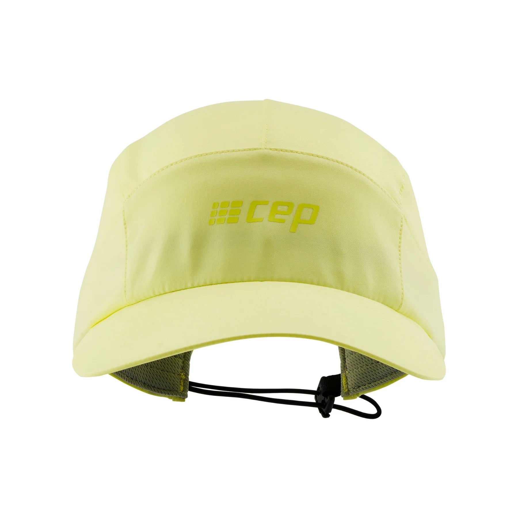 CEP Unisex Ultralight Running Cap - Breathable Sun Hat for Men & Women - Lime Green - Perfect for Jogging, Hiking & Outdoor Activities
