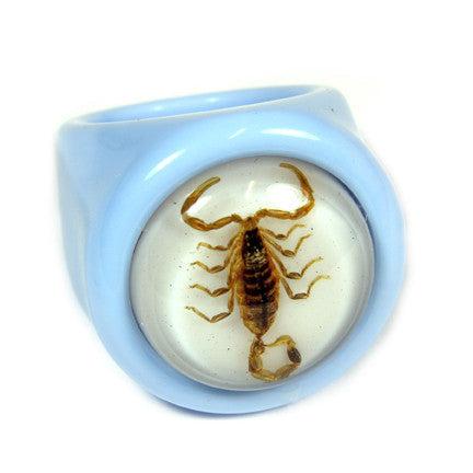 Authentic Gold Scorpion Ring for Men & Women - Gothic Jewelry for Halloween, Cosplay, and Unique Fashion Statement