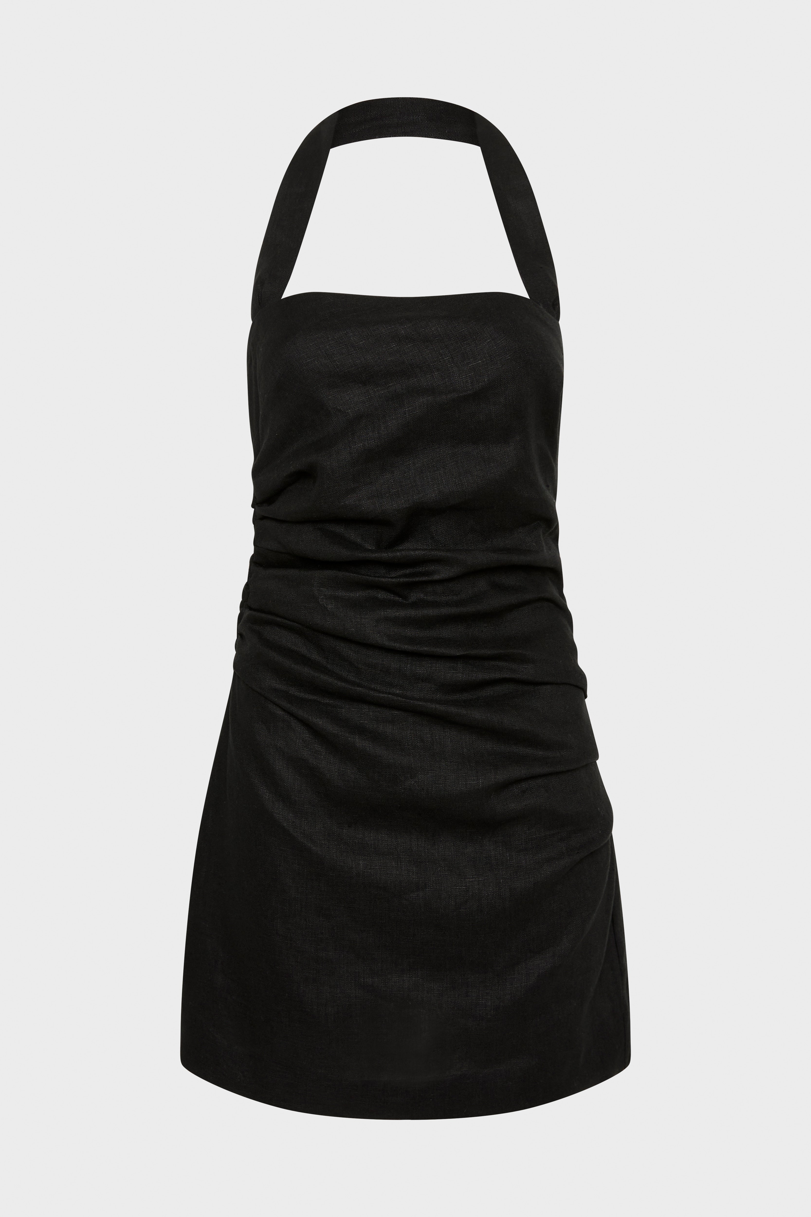 Noemi Halter Mini Dress - Women's Sexy Backless Summer Party Dress for Night Out, Club, Date Night & Beach Vacation