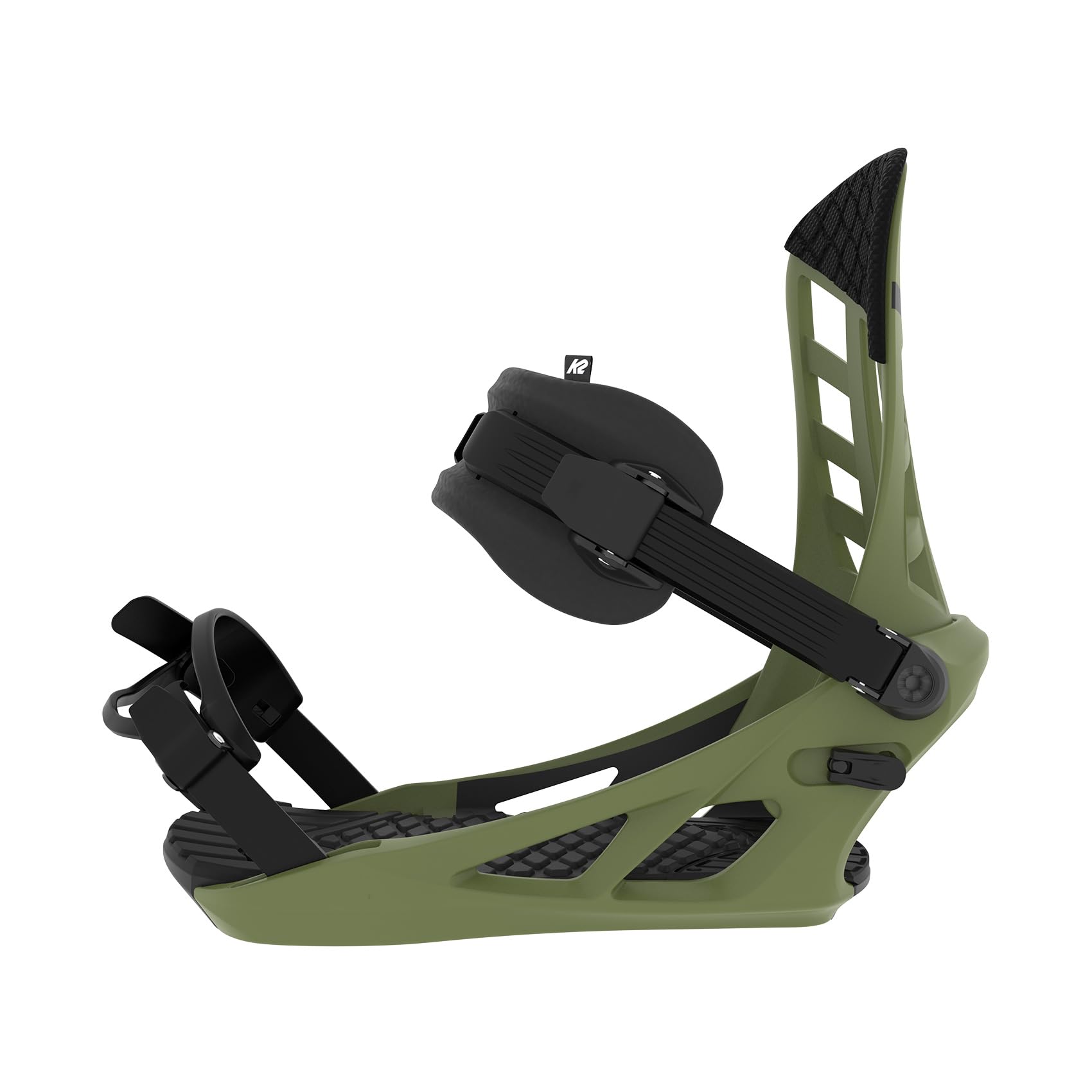 K2 Indy Men's Snowboard Bindings - Adjustable & Responsive for All-Mountain Riding - Perfect for Freestyle & Powder Snowboarding