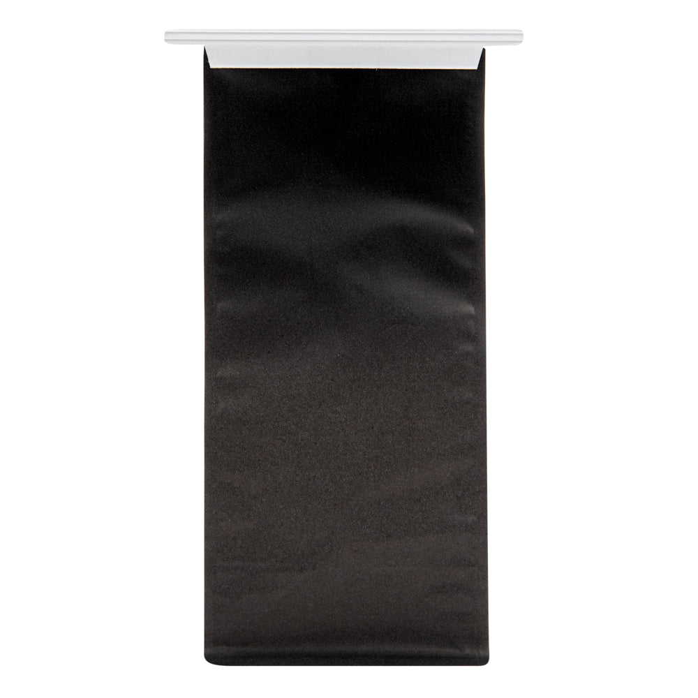 Premium Black Cotton Paper Tin Tie Bags with Clear Window - 5