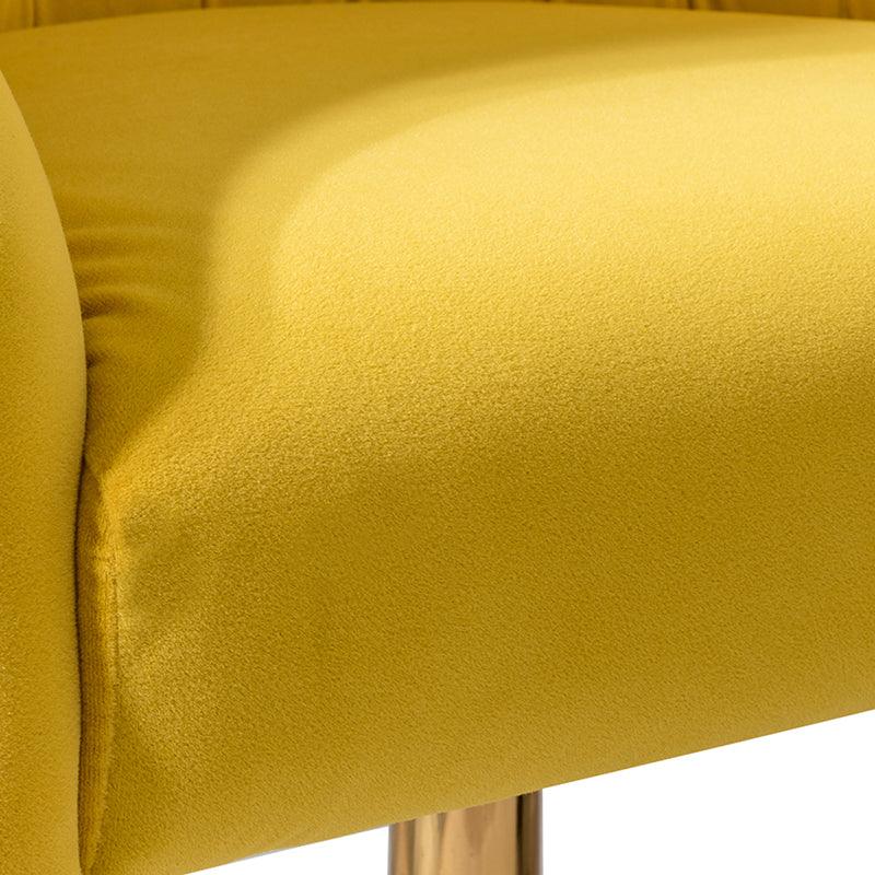 Penelope Velvet Tufted Office Chair - Ergonomic Executive Desk Chair with Lumbar Support - Perfect for Home Office, Gaming & Workspace Comfort