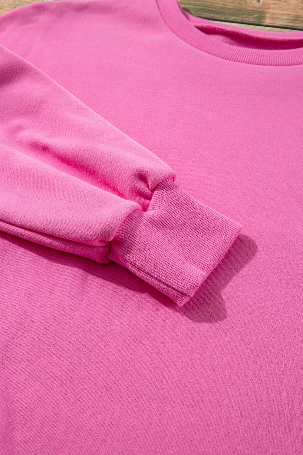 Bonbon Fleece Lined Sweatshirt for Women - Cozy Winter Pullover with Soft Inner Lining - Perfect for Casual Outfits, Outdoor Activities & Cold Weather Layering