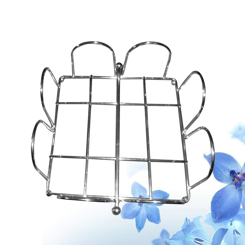 Iron Paper Towel Holder & Napkin Dispenser - Durable Cut-Out Design for Kitchen, Restaurant & Bathroom Organization | Cabilock Tissue Stand for Home & Office Use
