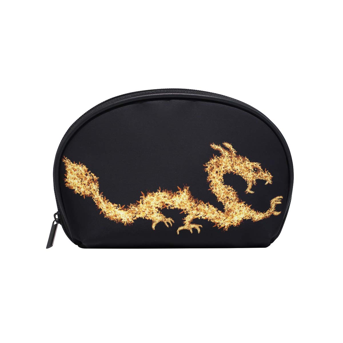 iMobaby Chinese Classic Art Dragon Cosmetic Bag - Waterproof Makeup Organizer for Women | Travel Toiletry Case with Zipper | Perfect for Daily Use, Gym, Vacation & Gift Giving
