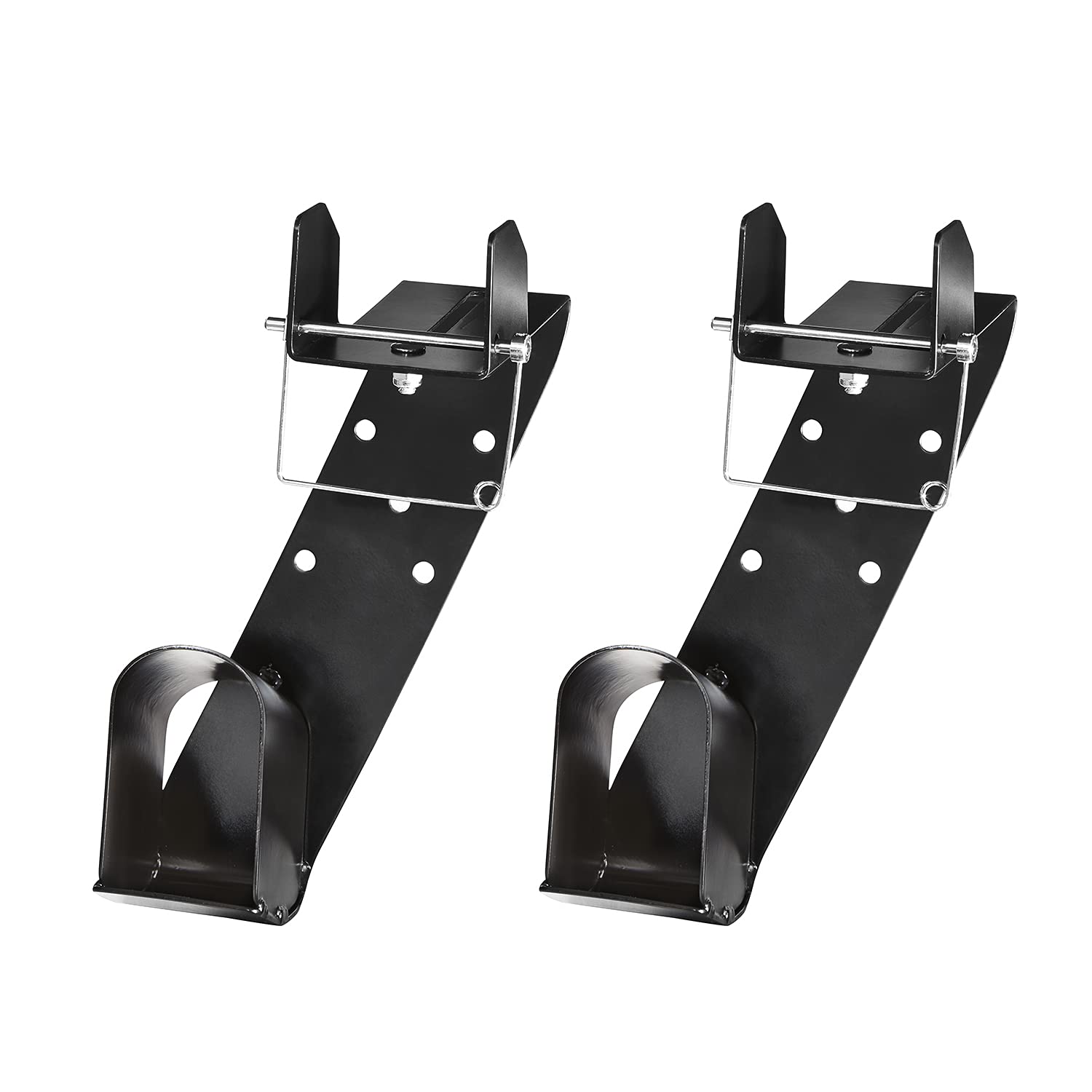 Kolpin Black In-Bed Double Gun Boot Mount for Pickup Trucks - Secure Firearm Storage for Hunting & Outdoor Adventures