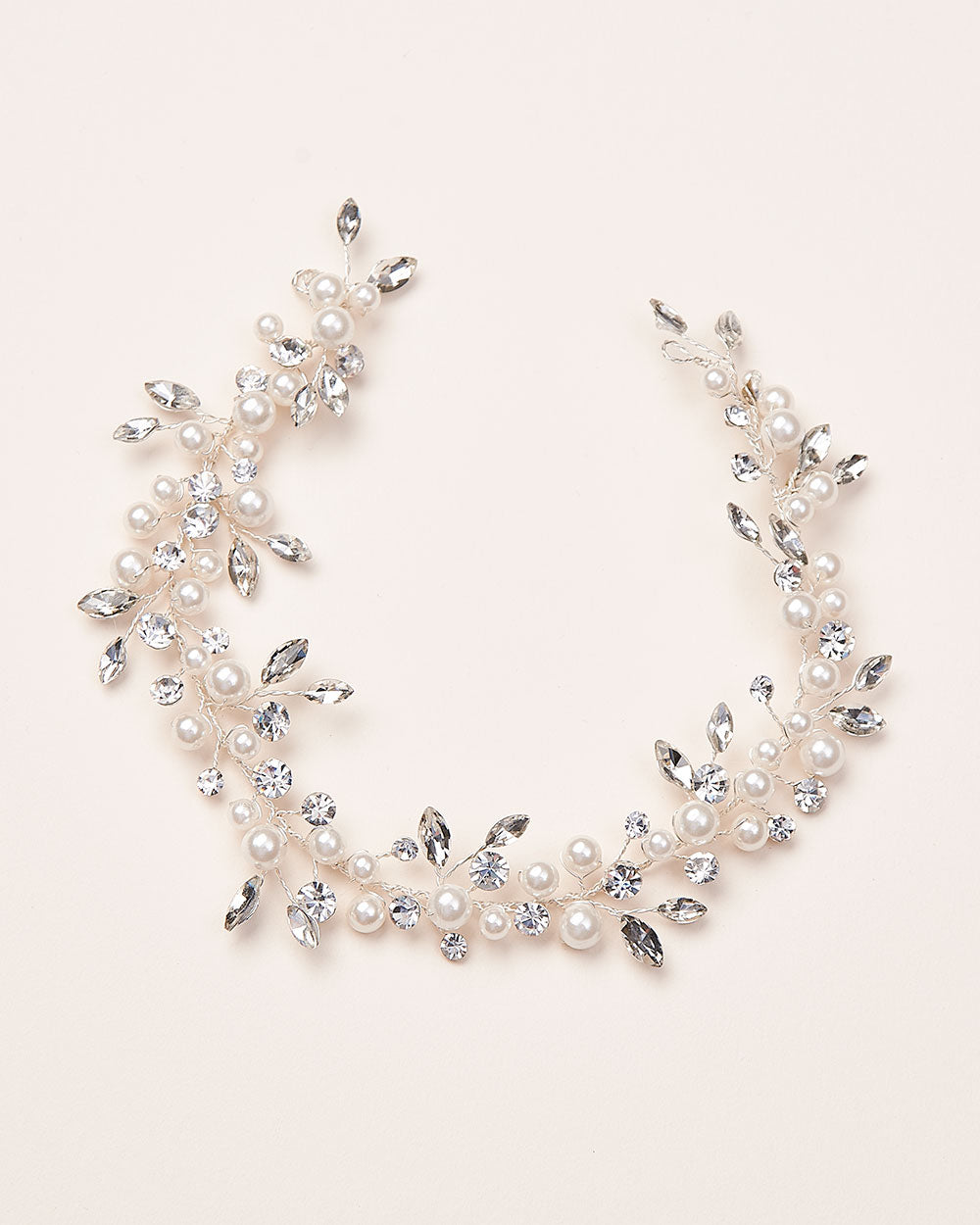 Emmy Pearl Hair Vine - Elegant Bridal Hair Accessory for Weddings, Prom & Special Occasions | Pearl Headpiece for Women