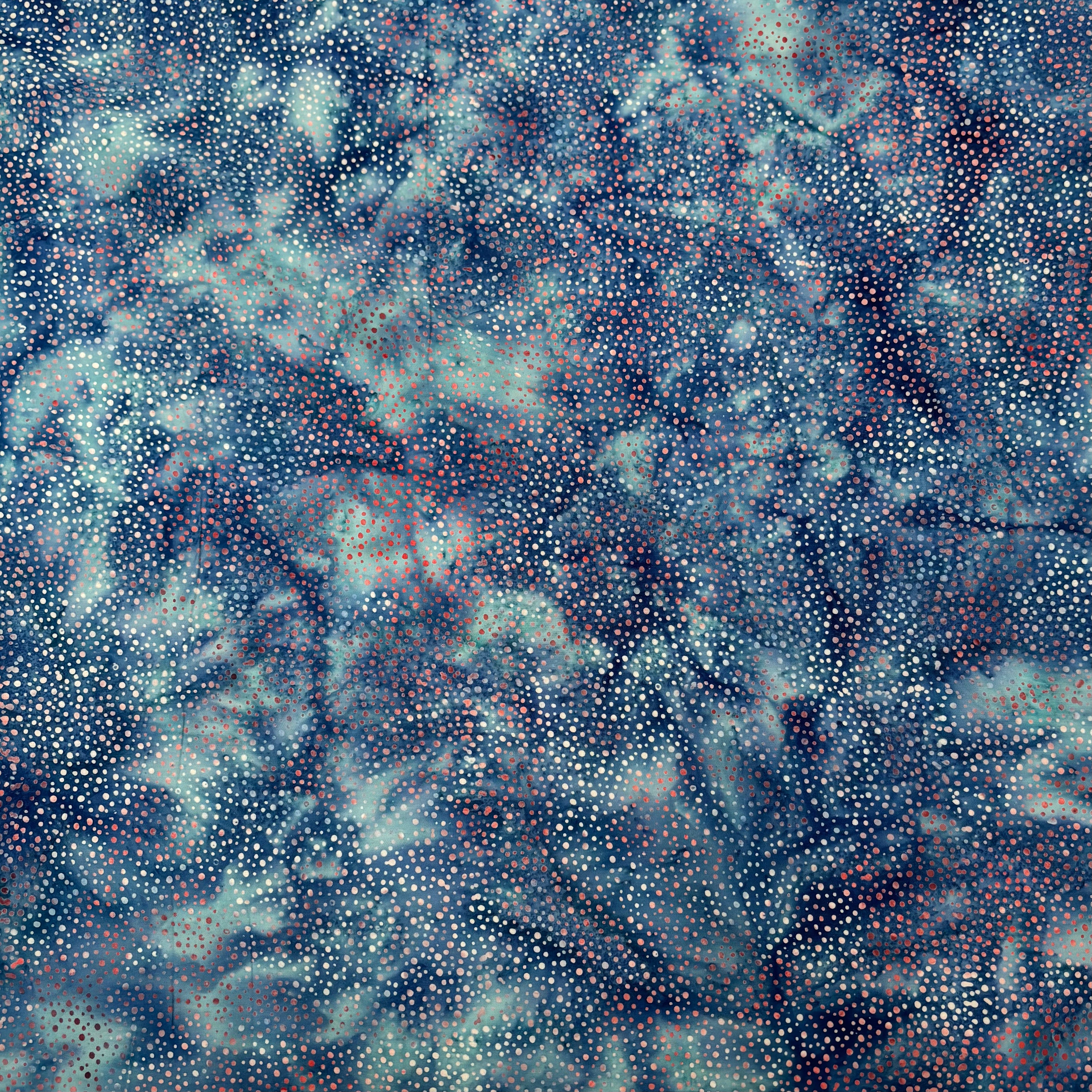 Bali Dots Hoffman Batiks H 885 668 Yankee Quilting Fabric - Premium Cotton Batik for Quilts, Apparel & Home Decor Projects