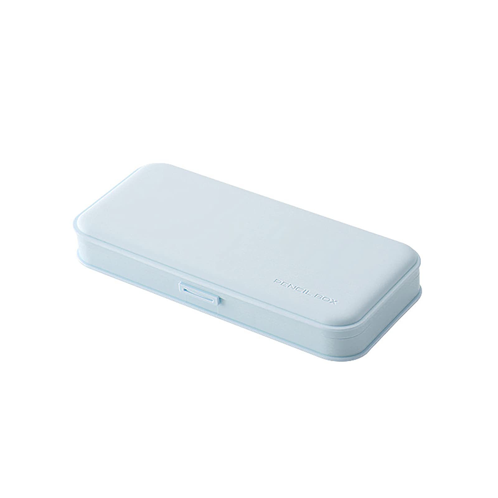 Doraking Multi-Functional Waterproof Pencil Case - Frosted PP Plastic Stationery Storage Box for Pens, Pencils & Markers (Blue) | Perfect for School, Office & Travel Organization