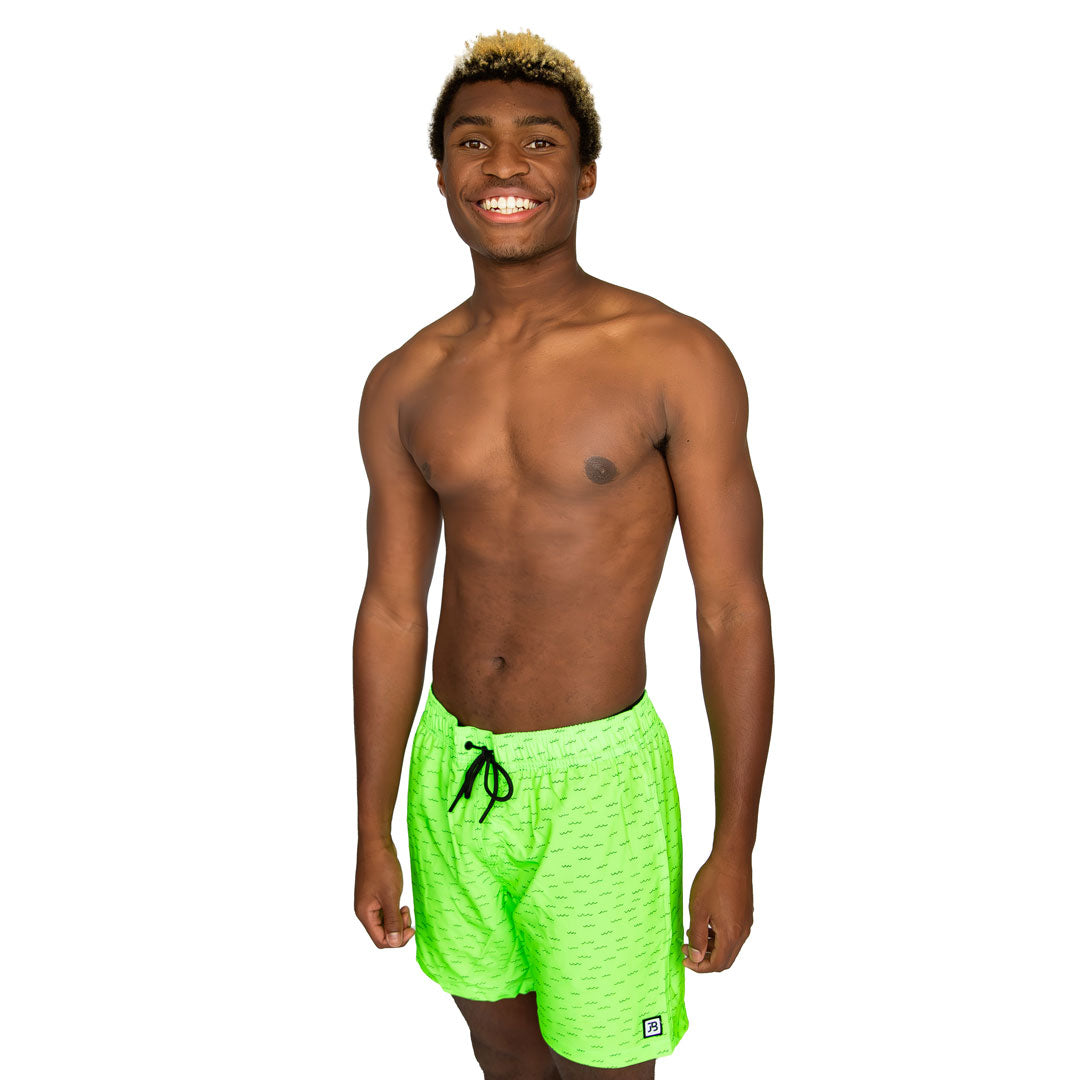 Reef Shorts for Men - Quick-Dry Swim Trunks with UPF 50+ Sun Protection - Perfect for Beach, Pool, and Water Sports