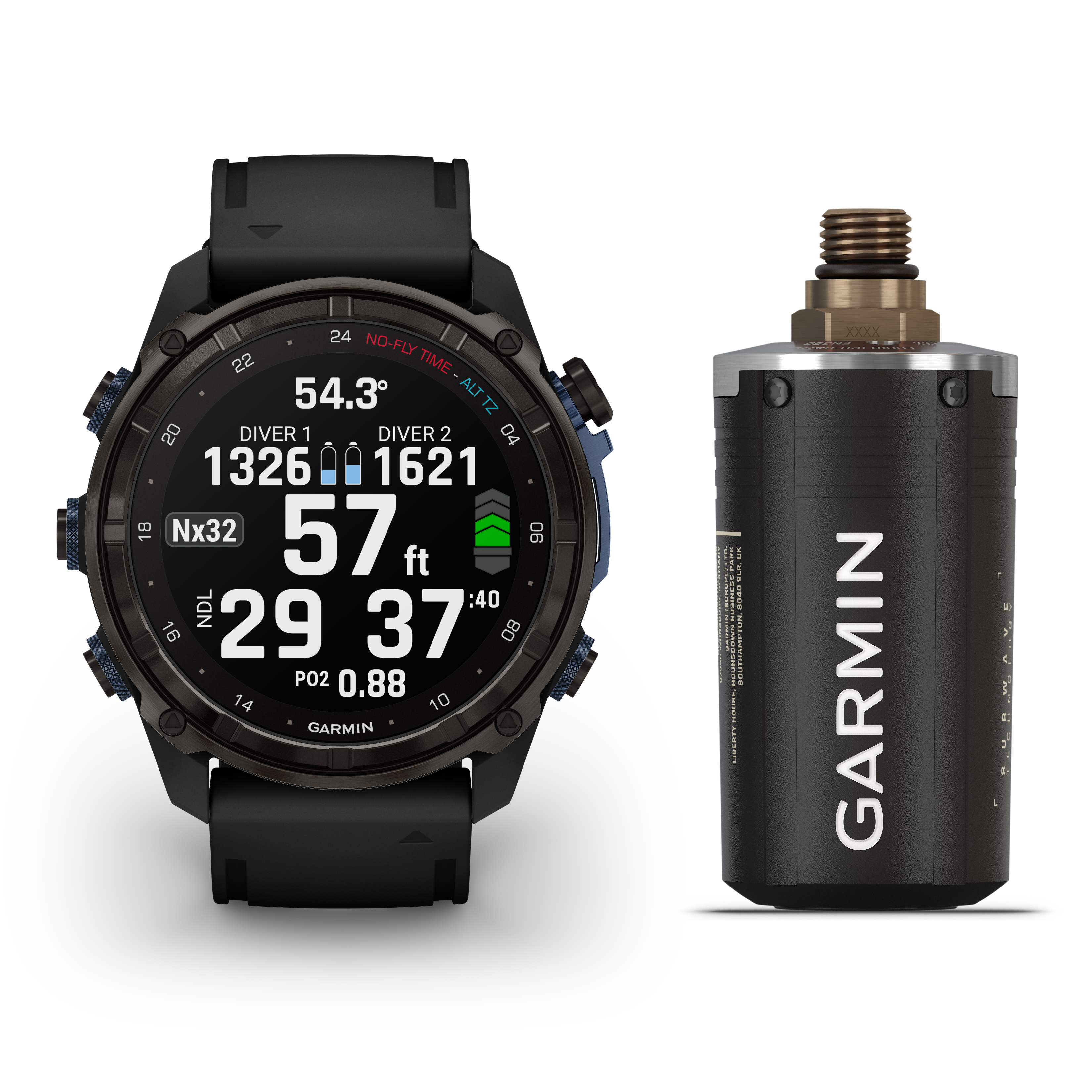 Garmin Descent Mk3i Dive Computer & Fitness Smartwatch with GPS - Scuba Diving, Swimming & Outdoor Sports Activity Tracker
