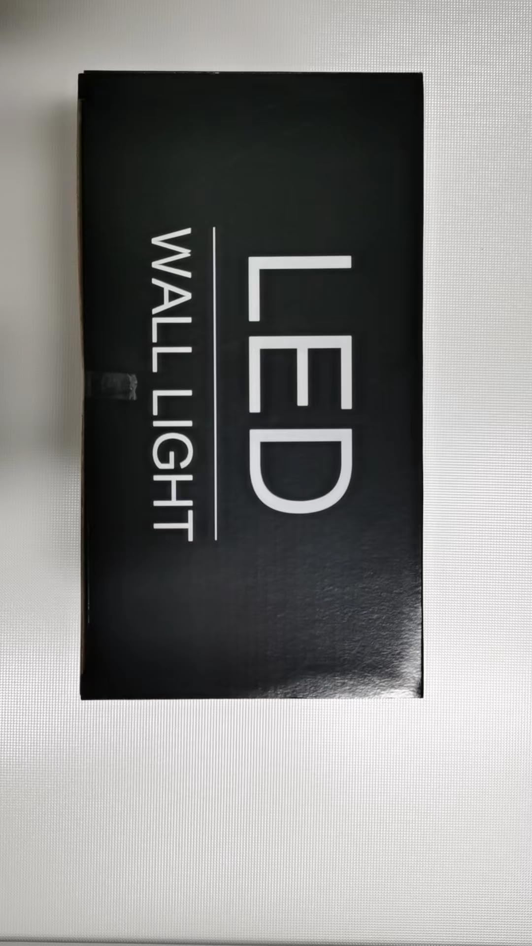 Modern LED Wall Sconce Light - Up & Down Wall Lamp with E27 Socket (Bulb Included) - Warm White Indoor Lighting for Living Room, Bedroom, Bathroom - Perfect for Ambient, Accent, and Mood Lighting
