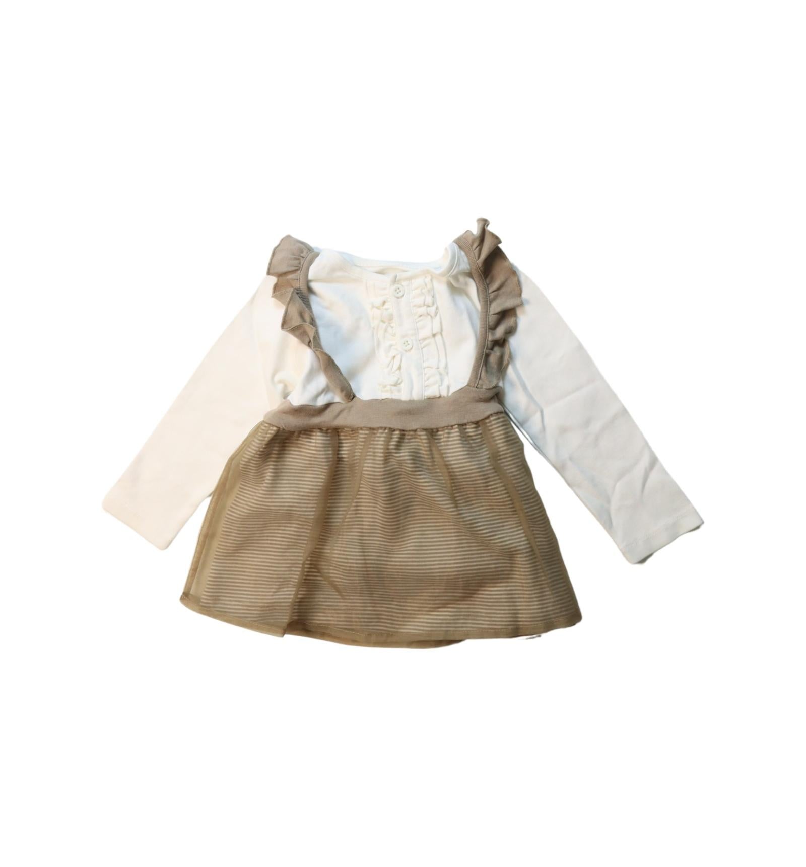 Adorarmi Long Sleeve Baby Dress for Girls 12-18 Months - Perfect for Birthday Parties, Family Photos & Special Occasions