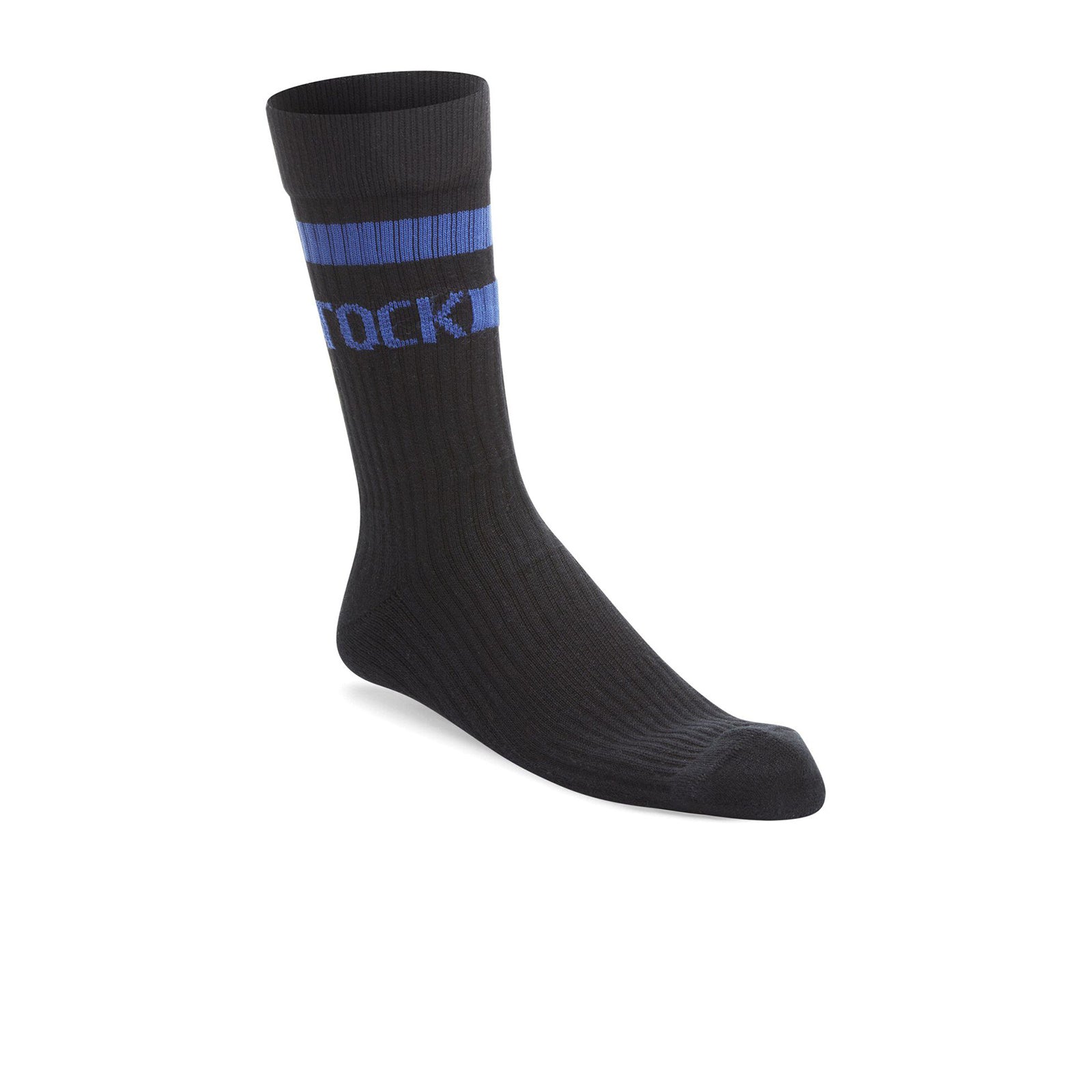 Birkenstock Cotton Stripe Crew Socks - Unisex Black Comfortable Casual Socks for Men & Women | Perfect for Everyday Wear, Shoes & Sandals