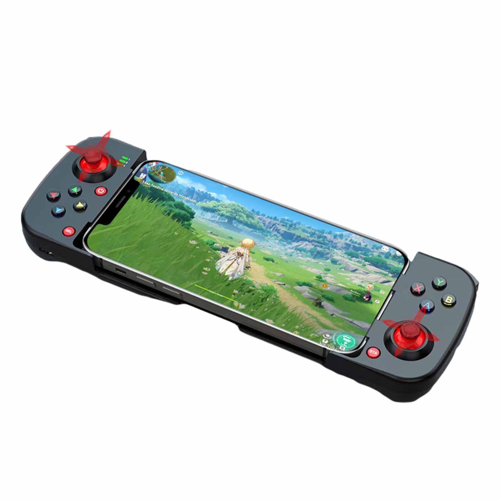 Eayoly Adjustable Mobile Game Controller & Grip for iPhone - Compatible with iOS Gaming, Perfect for PUBG, Fortnite & Call of Duty Mobile - Ergonomic Design for Enhanced Gaming Experience