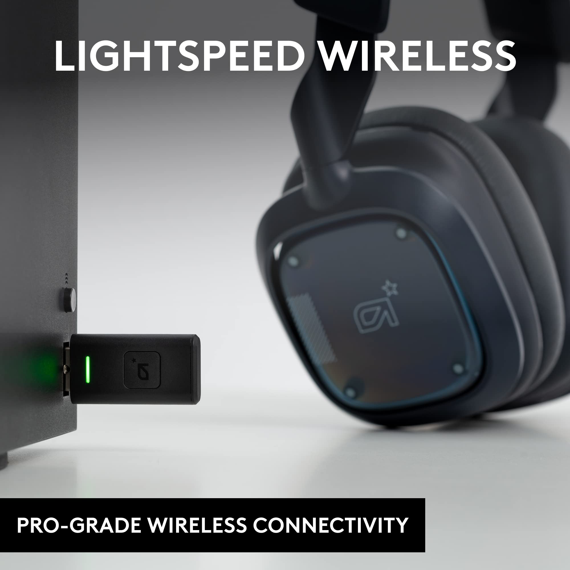 Logitech G Astro A30 Lightspeed Wireless Gaming Headset with Bluetooth - Dolby Atmos & 3D Audio Support, Detachable Boom Mic, 27-Hour Battery - Compatible with Xbox, PS5, PS4, Nintendo Switch, PC & Android (Blue) - Perfect for Competitive Gaming, Streaming & Mobile Play