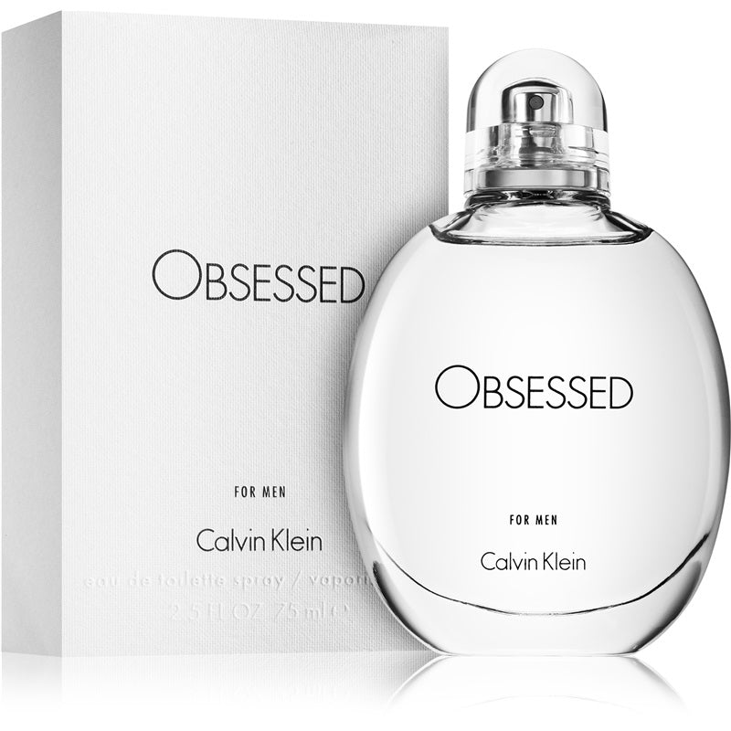 Calvin Klein CK Obsessed EDT Spray for Men - Fresh & Sensual Cologne - Perfect for Date Night & Special Occasions