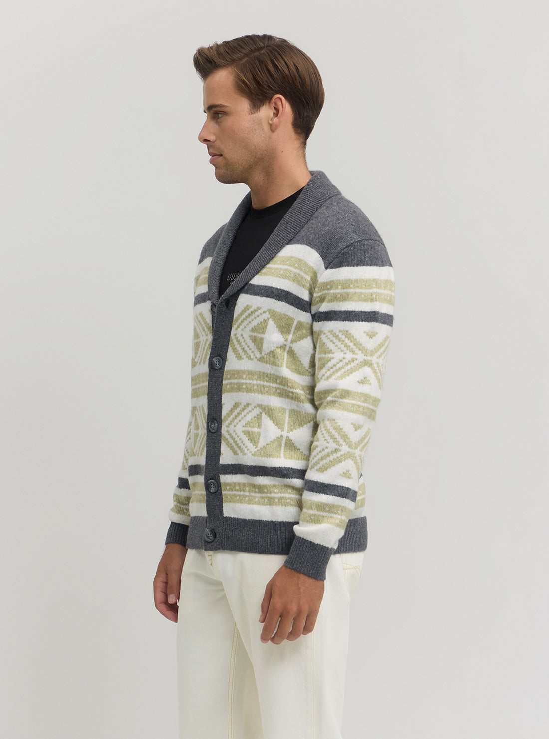 Grey Efrem Knit Cardigan for Women - Soft & Cozy Sweater for Fall & Winter - Perfect for Casual Outfits, Office Wear & Layering
