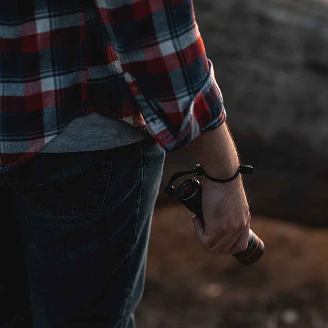 Nebo Newton 500 Lumen Waterproof LED Flashlight - Bright, Durable Light for Camping, Hiking & Emergency Use
