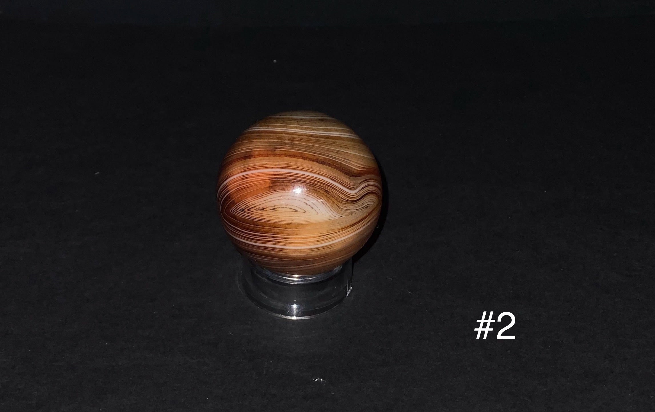 Natural Agate Sphere Mini - Healing Crystal Ball for Meditation, Home Decor & Spiritual Gifts | Perfect for Yoga, Feng Shui & Energy Balancing