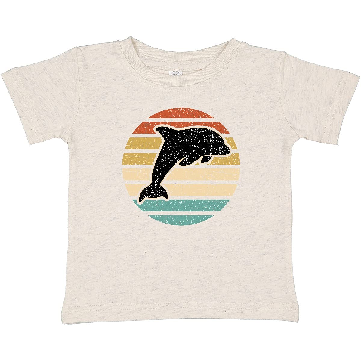 Inktastic Cute Dolphin Beach Vacation Baby T-Shirt - Soft Cotton Tee for Toddlers, Boys & Girls - Perfect for Summer Outings, Beach Trips & Family Vacations